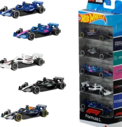hot wheels - 5 veicoli assortiti f1