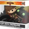 how to train your dragon - hiccup with toothless - funko pop! 123