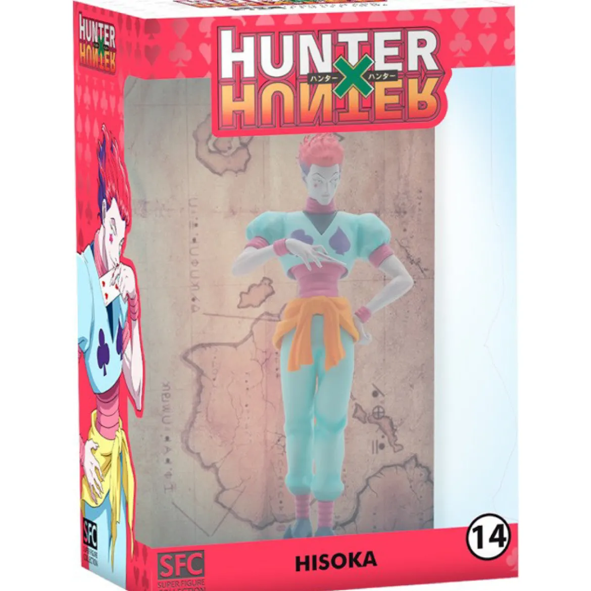 hunter x hunter - hisoka - statua 20cm