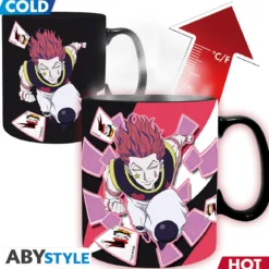 hunter x hunter - tazza termosensibile 460ml - gon & hisoka