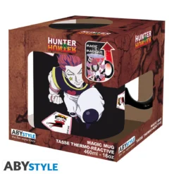 hunter x hunter - tazza termosensibile 460ml - gon & hisoka