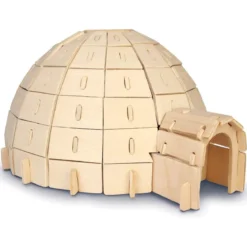 igloo - kit di costruzioni in legno (certificazione fsc)
