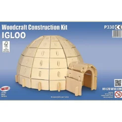 igloo - kit di costruzioni in legno (certificazione fsc)