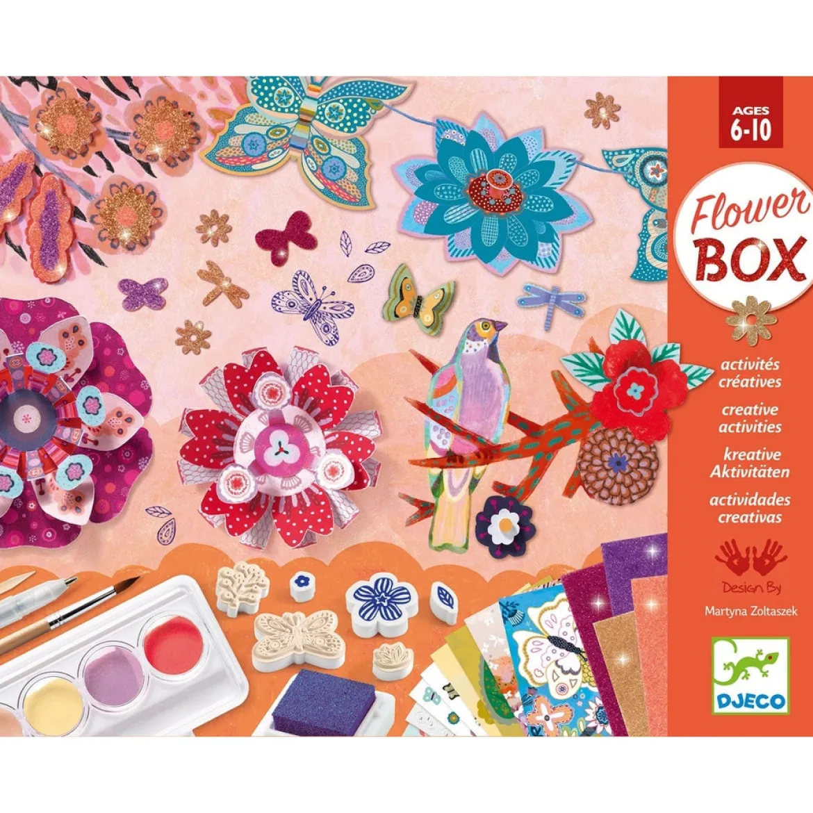 il giardino dei fiori - set creativo multiattività