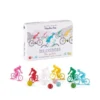 il gioco dei ciclisti con biglie