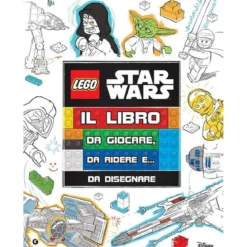 il libro da giocare, da ridere e... da disegnare! star wars. lego