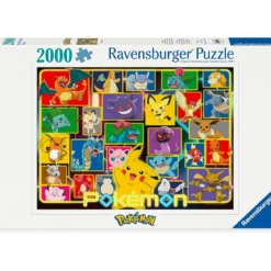 illuminated pokemon - puzzle 2000 pezzi