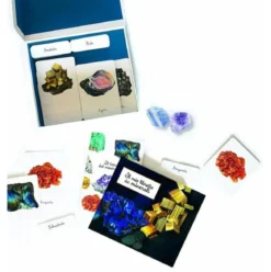 il mio cofanetto montessori dei minerali. ediz. a colori. con gadget