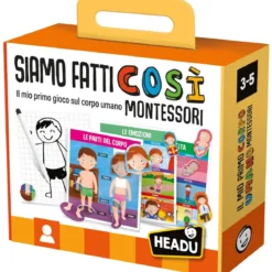 il mio primo corpo umano montessori