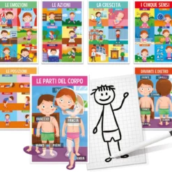 il mio primo corpo umano montessori