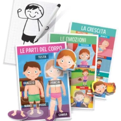 il mio primo corpo umano montessori