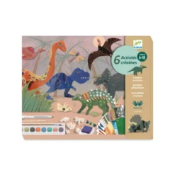 il mondo dei dinosauri - set creativo multiattività