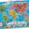 il mondo - puzzle magnetico