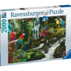 il paradiso dei pappagalli - puzzle 2000 pezzi