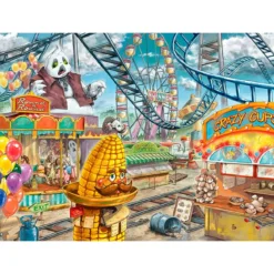 il parco divertimenti - escape puzzle kids 368 pezzi
