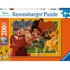 il re leone - puzzle 200 pezzi xxl