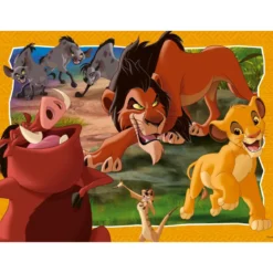 il re leone - puzzle 200 pezzi xxl