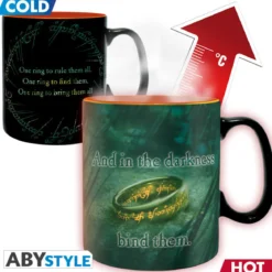 il signore degli anelli - tazza termosensibile 460ml - sauron