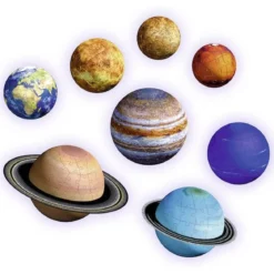 il sistema planetario - puzzle 3d 522 pezzi