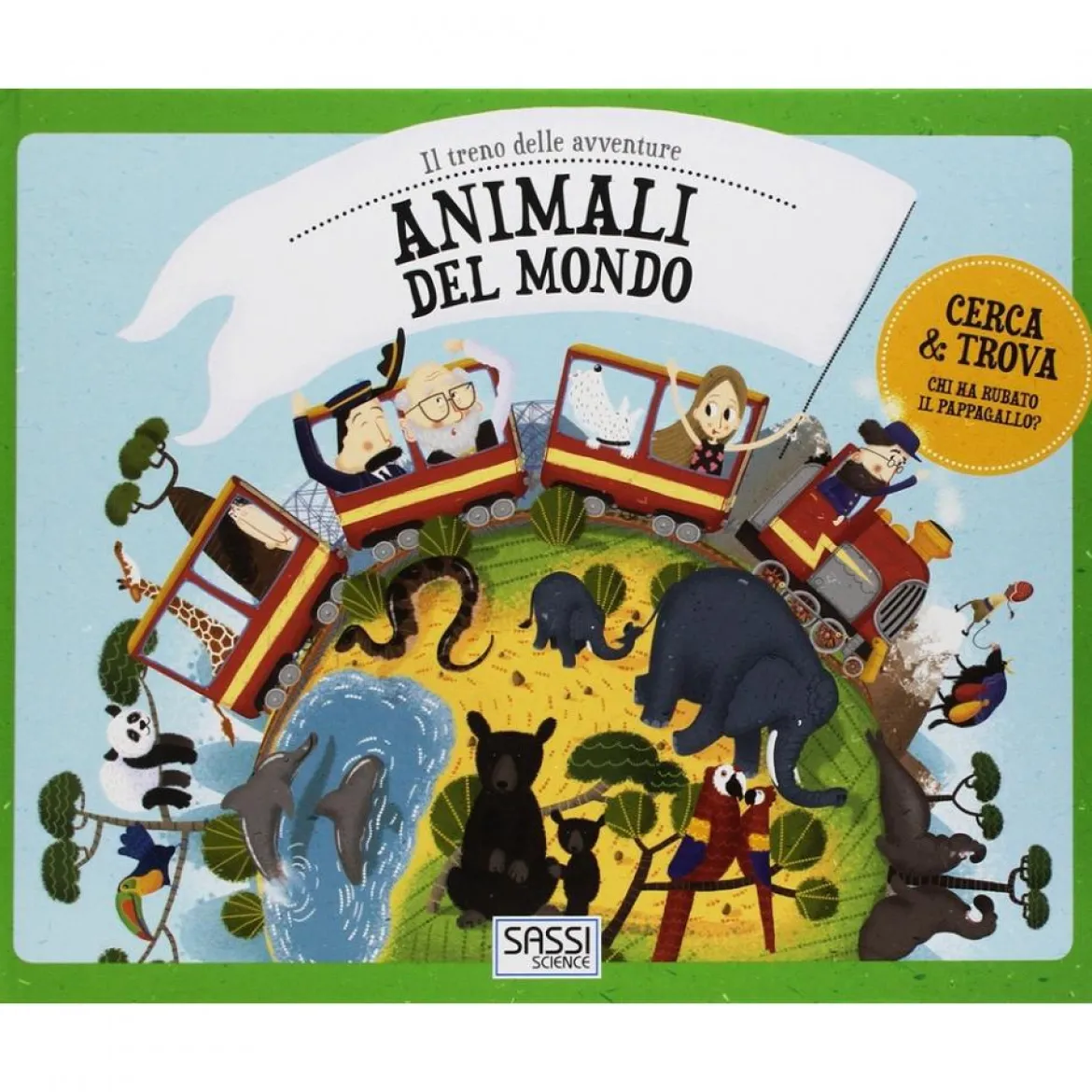 il treno delle avventure - animali del mondo