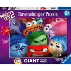 inside out 2 - puzzle 125 pezzi giganti