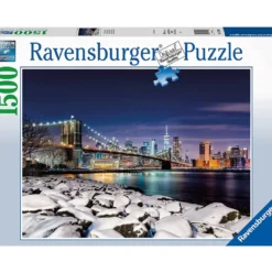 inverno a new york - puzzle 1500 pezzi