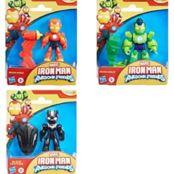 iron man and friends - personaggio con accessorio - modello assortito