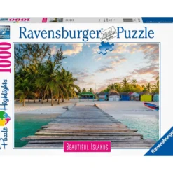 isola caraibica - puzzle 1000 pezzi