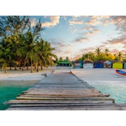 isola caraibica - puzzle 1000 pezzi
