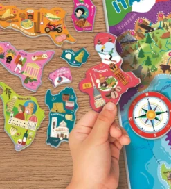 italia - puzzle magnetico