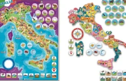 italia - puzzle magnetico