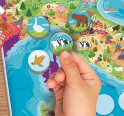 italia - puzzle magnetico