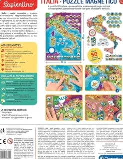 italia - puzzle magnetico