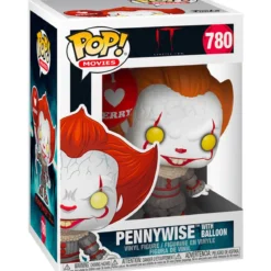 it - pennywise with balloon 9cm - funko pop! 780