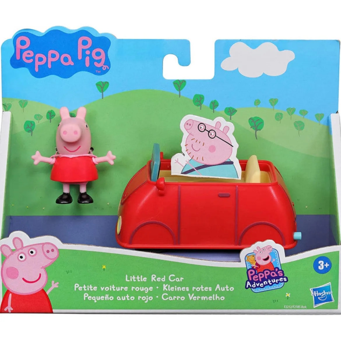 i veicoli di peppa pig - macchina rossa
