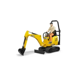 jbc micro escavatore 8010 con operaio