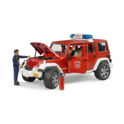 jeep wrangler unlimited rubicon pompieri, luci e suono e pompiere