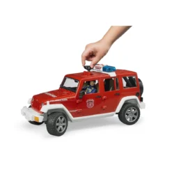 jeep wrangler unlimited rubicon pompieri, luci e suono e pompiere