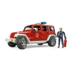 jeep wrangler unlimited rubicon pompieri, luci e suono e pompiere