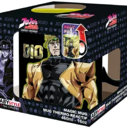 jojo's bizarre adventure - tazza heat change 460ml - jotaro dio