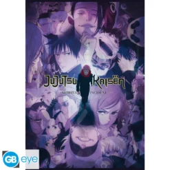 jujutsu kaisden - poster maxi 91,5x61cm - season 2