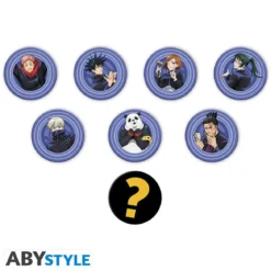 jujutsu kaisen - badge 50mm - 1 modello assortito