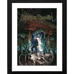 jujutsu kaisen - framed print - itadori & sukuna (30x40cm)