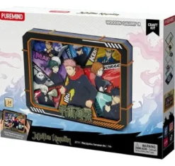 jujutsu kaisen - quadretto in legno 3d