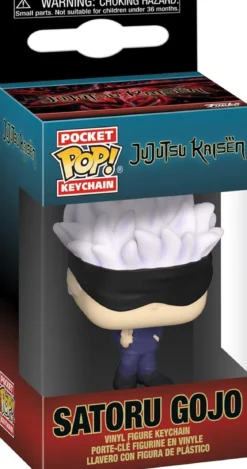 jujutsu kaisen - satoru gojo 4cm - funko pocket pop! portachiavi