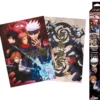 jujutsu kaisen - set 2 chibi poster 52x38cm - group and schools