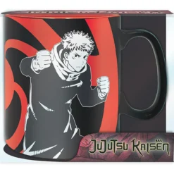 jujutsu kaisen - tazza 460ml - group black & white