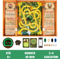 jumanji - edizione total refresh scatola in legno