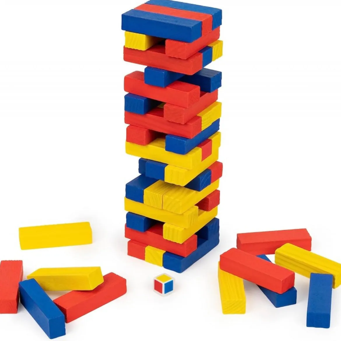 jumbling tower a colori in legno