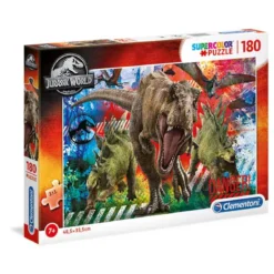 jurassic world - puzzle 180 pezzi